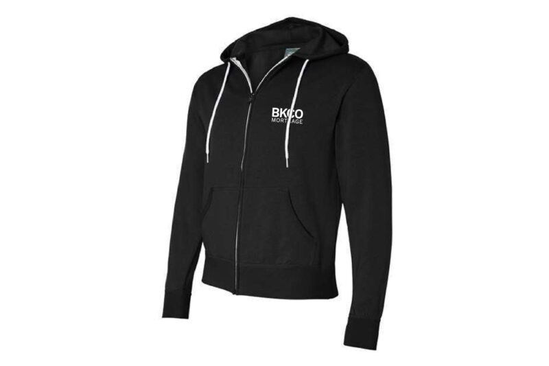 BKCO Mortgage | Zip front hoodie - Image 2