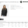 Forward Coaching | DRI DUCK - Women's Vista Soft Shell Puffer Embroidered - Image 4