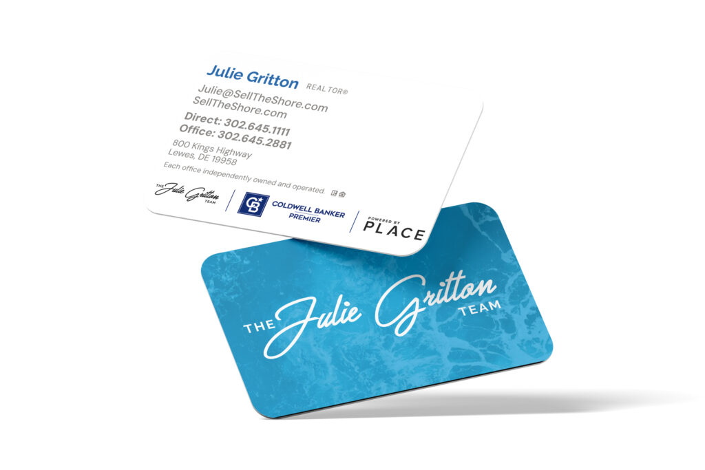 PLACE | The Julie Gritton Team Business Card