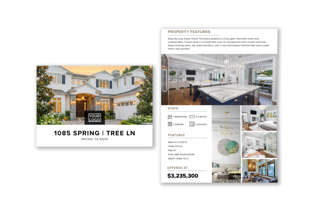 Keller Williams | 5X7 Property Listing Option 2