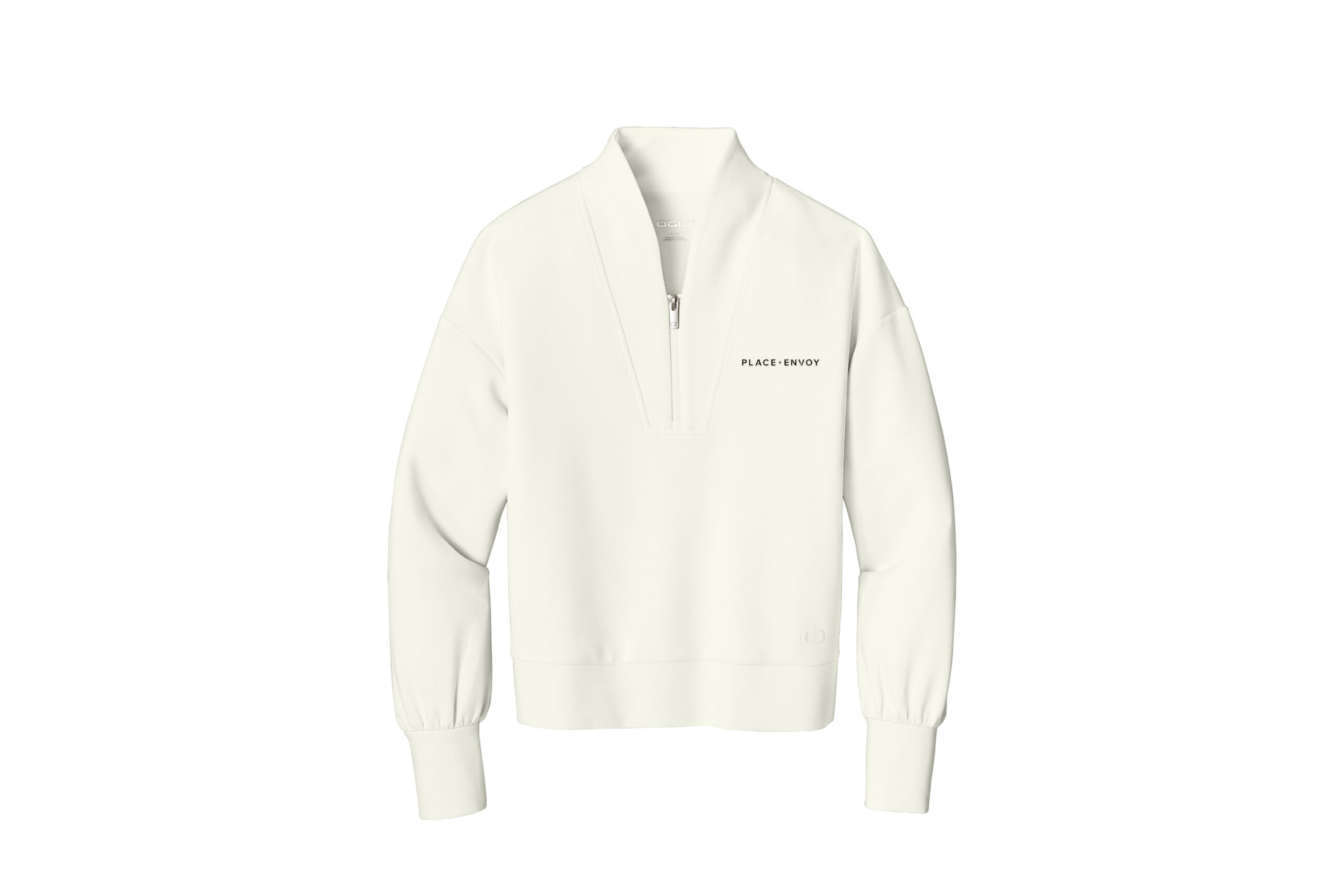 PLACE + ENVOY | OGIO® Women's Transcend 1/4- Zip - Image 3